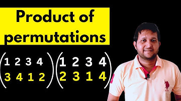 Product of permutation group | product of cyclic permutation | product of two permutation
