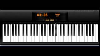 Virtual Piano-Christina Perri-Thousand Years (Right Hand)