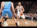Tony Parker Puts Double Double