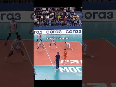 Hanging in the air🔥 is that legal or not🚫 #volleyball #shortsfeed #sports #shorts#volleyru