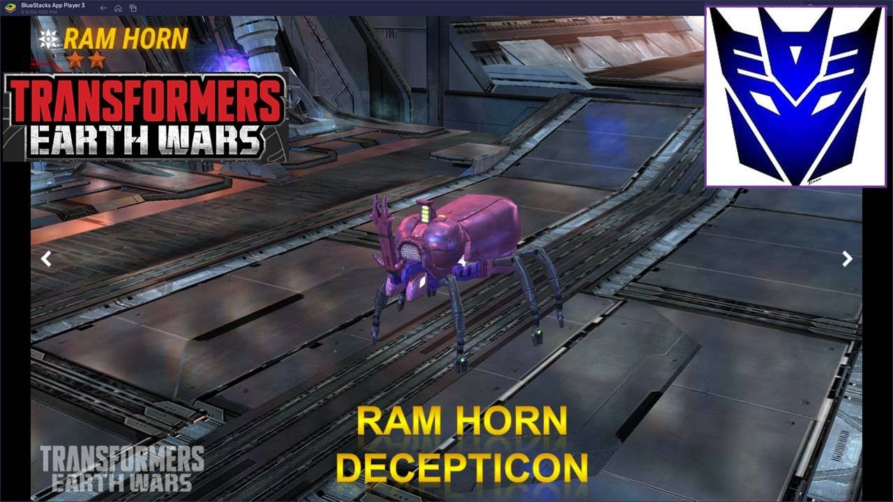 Transformers Earth Wars Unlock Decepticon RAM HORN (2 STAR) and Gameplay YouTube