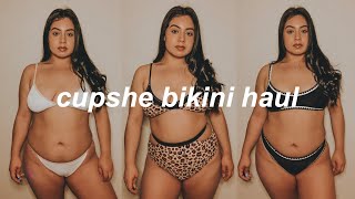 cupshe bikini try-on haul 2020 | affordable swimsuits