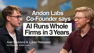 AI Agents Will Start Run-From-Scratch Companies | Lukas Petersson