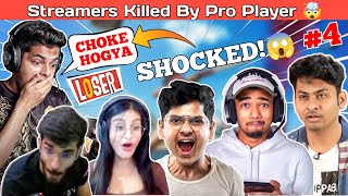 🤯 BGMI Streamers Killed by Pro Players On Stream - Dynamo, Mortal, Scout, Jonathan, Snax (Part-4)