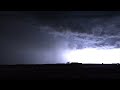 Lightning burst over Wyoming