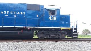 FEC 905 switching thru St Augustine, Florida on 4/5/19