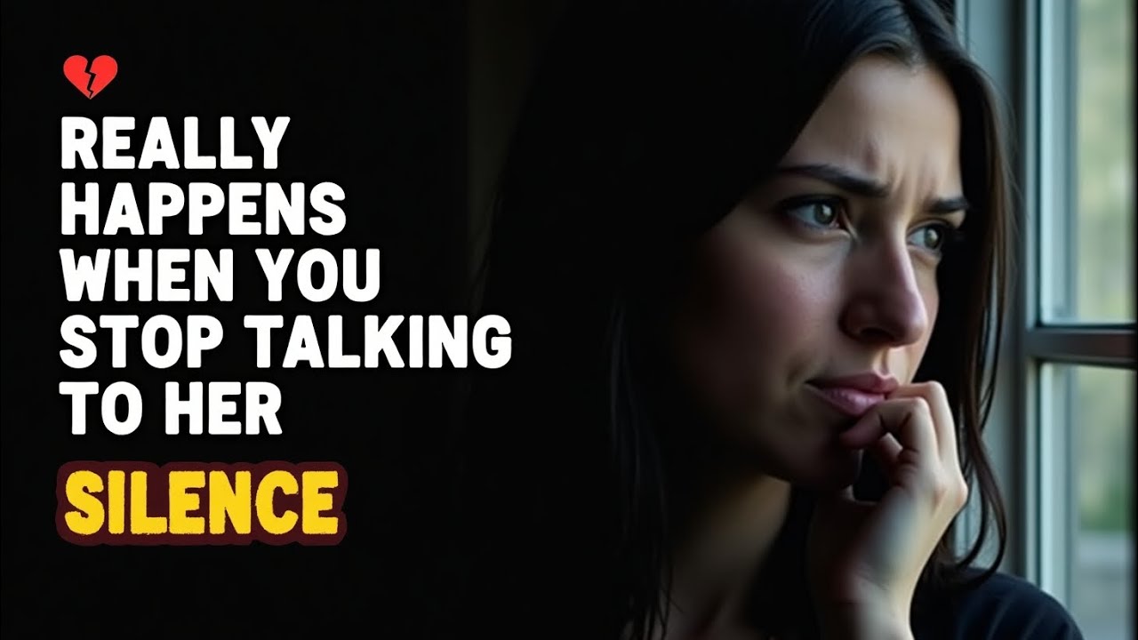 Really Happens When You Stop Talking to Her | Psychology Behind Silence ...