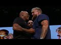 Mike tyson vs jake paul faceoffs   new york