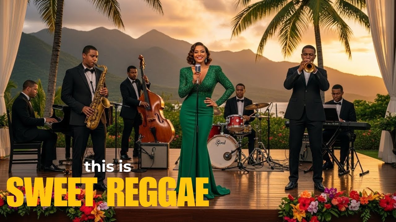 LIVE | Tropical Reggae Diva 🌺 Elegant Sexy Jazz Grooves for U.S. Nights ✨