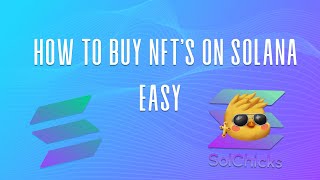 How to BUY and then SELL your NFT's on Solana! (EASY FOR BEGINNER'S)