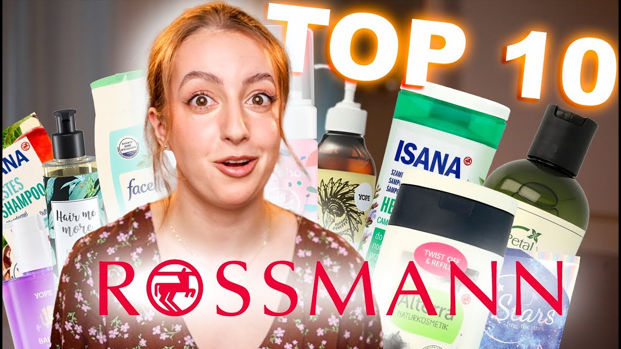 TO NAJLEPSZE SZAMPONY DO WŁOSÓW Z ROSSMANNA 🔥🔟🔥