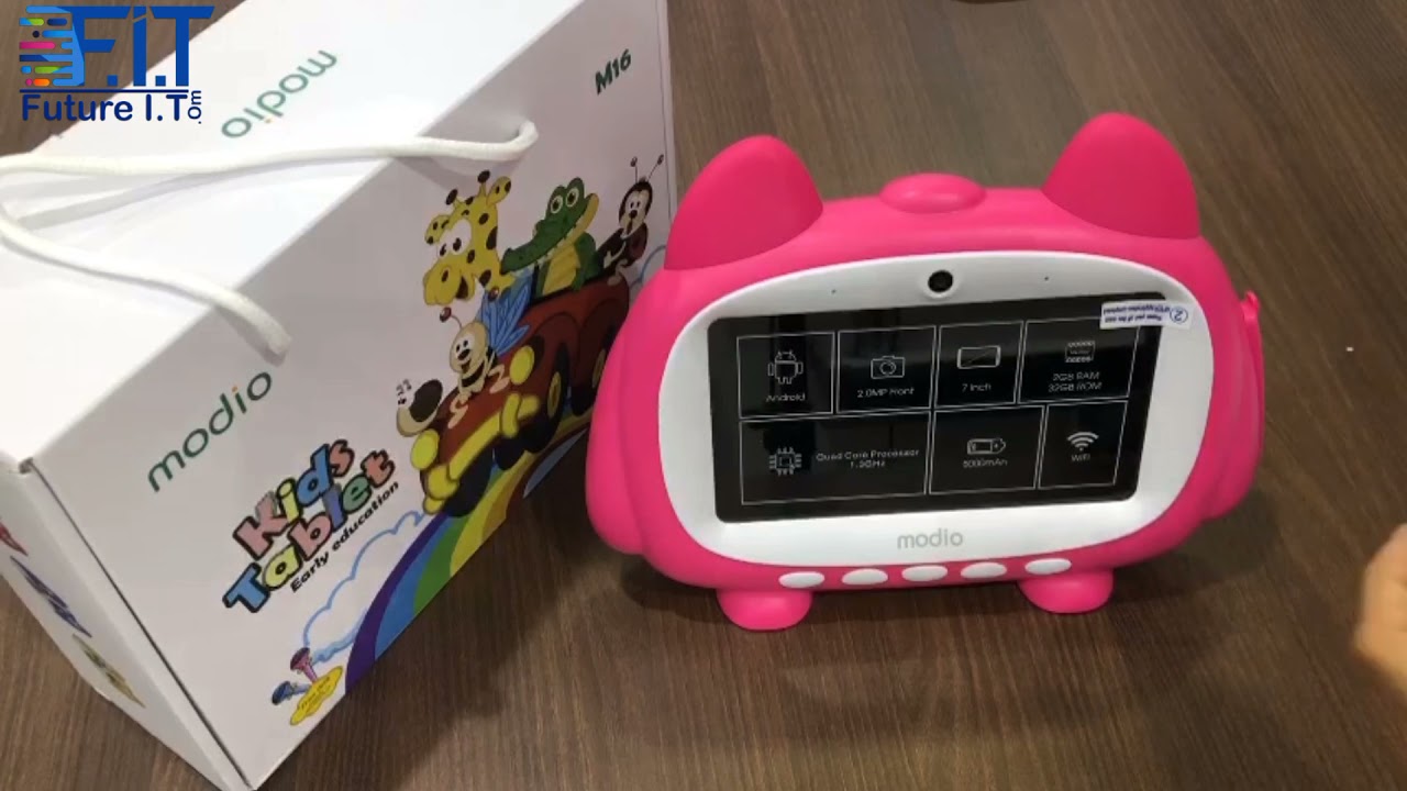 Tablette pour enfant Modio M20, 10.1 pouces, 6000 mAh, GPS, G-SENSOR,  Bluetooth, radio FM
