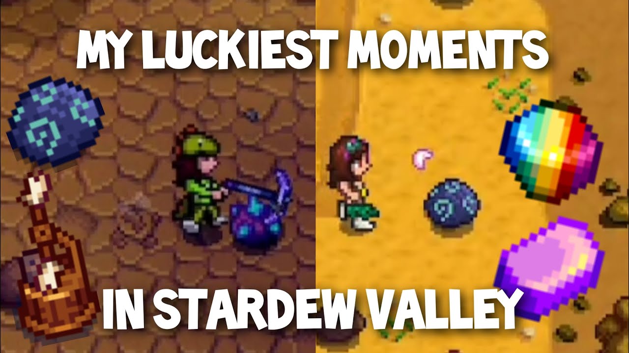 Some Of My Luckiest Moments In Stardew Valley YouTube