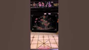 Khay gỗ trắc khảm ốc đỏ