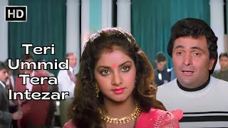 Teri Ummid Tera Intezar [Short Song] | Rishi Kapoor | Divya Bharti | Kumar Sanu Hit Romantic Song