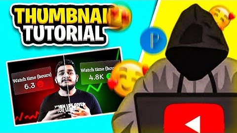 Thumbnail editing |How to make thumbnail |thumbnail editing like @decodingyt    |pixellab editing