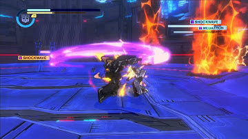 Transformers: Devastation - Shockwave and Megatron Fight (PC, short clip)