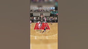 HOW IS THIS EVEN POSSIBLE 2K?😂🚮 #nba #nba2k #nba2k23 #2k23 #2k #2kcommunity #gaming #viral #shorts