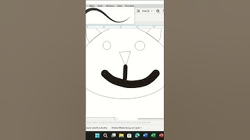 Cara Mudah Menggambar Kucing  #coreldraw #design #drawing #menggambar #menggambarmudah #pemula