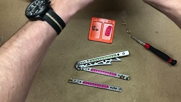 BBbarfly SuperFly balisong trainer: Assembly Guide for Zippy Spacers
