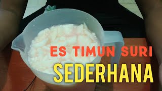 Bikin es timun suri sederhana untuk berbuka puasa||Resep rumahan