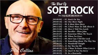 Phil Collins, Eric Clapton,Chicago, Bee Gees, Lobo, Rod Stewart,Elton John   💘 Best Soft Rock Music