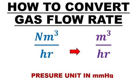 Hoe Nm3/uur omrekenen naar m3/uur | m3/uur naar Nm3/uur | Normale meterkubus per uur | meterkubus...