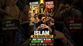 Joint Family in Islam: Blessing or Burden? | Reality No One Talks About! #reels #shorts #islamicre