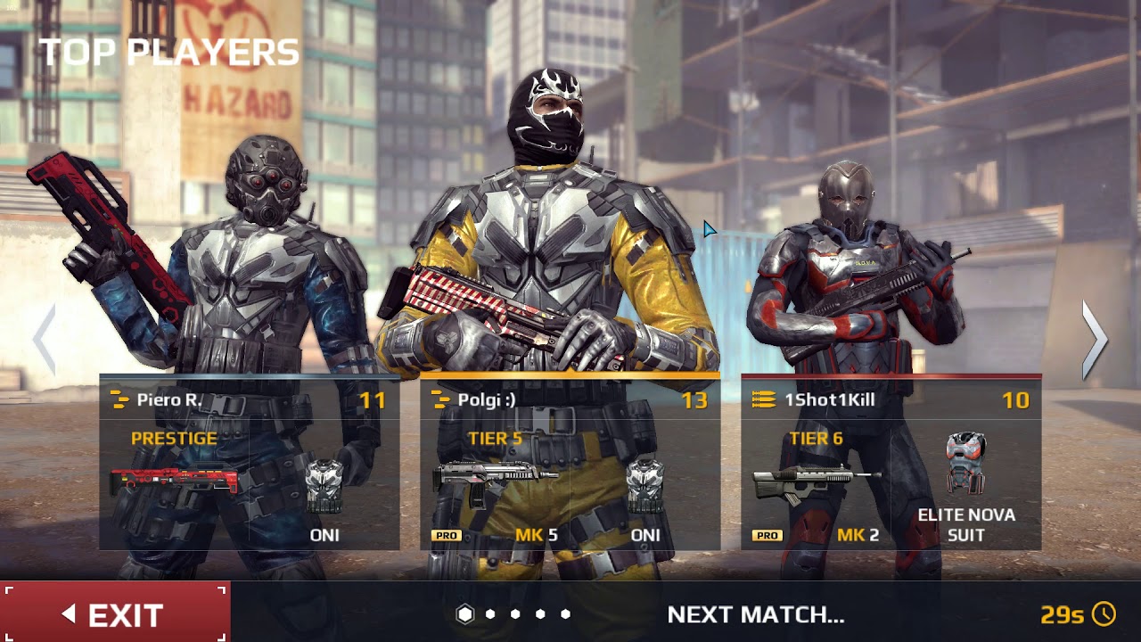 ONI+RECON class = Best combination for all weapon - Modern Combat 5. (2TB)