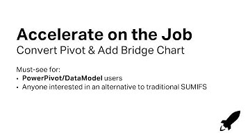 Accelerate Excel | Create a Dynamic P&L and Bridge Chart in Seconds