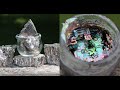Bismuth Crystal Growing - "Glass" Geode (Amazing)