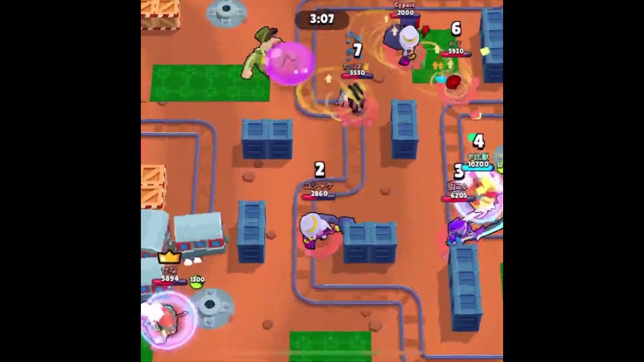 地鐵競速:混亂地鐵 #shorts #荒野亂鬥 #brawlstars