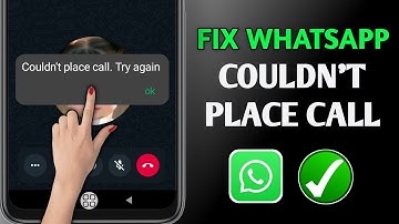 How to Fix WhatsApp Couldn
