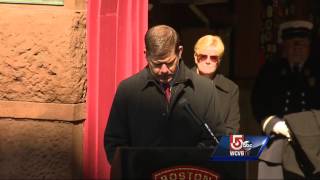 2 Boston firefighters killed on duty honored at firehouse