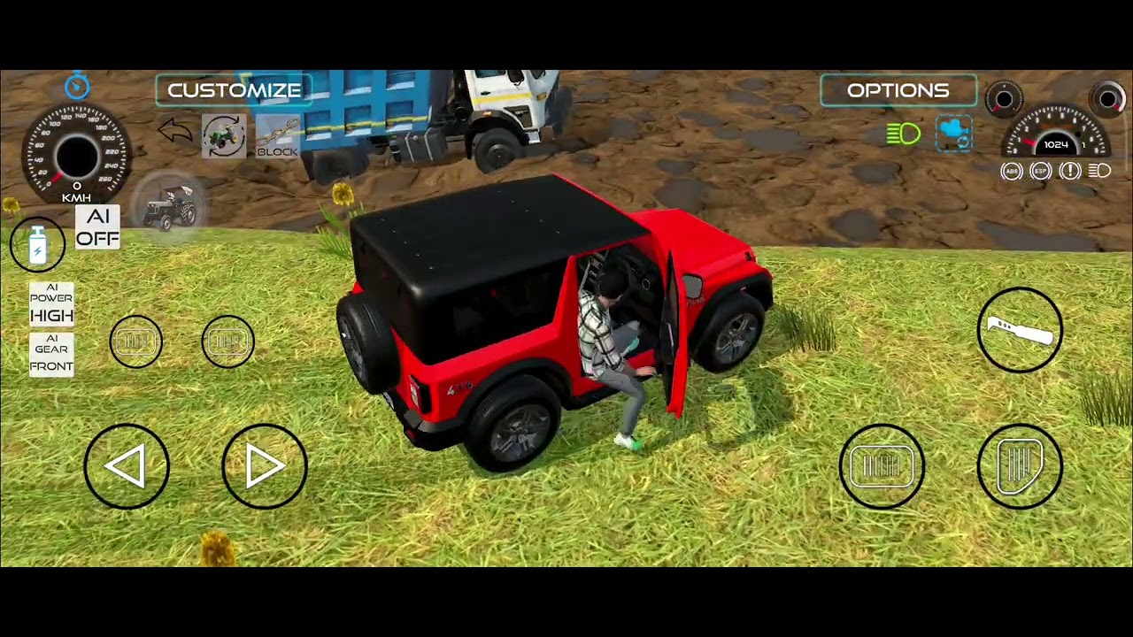 Dumper ko bachaya Thar ne 📸😇.