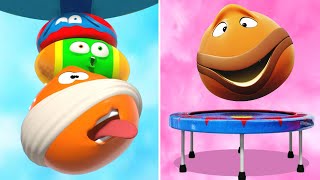Circus Fun With Wonderballs | Fun With Squishy Balls Cartoon | Wonderballs Official #cartoon