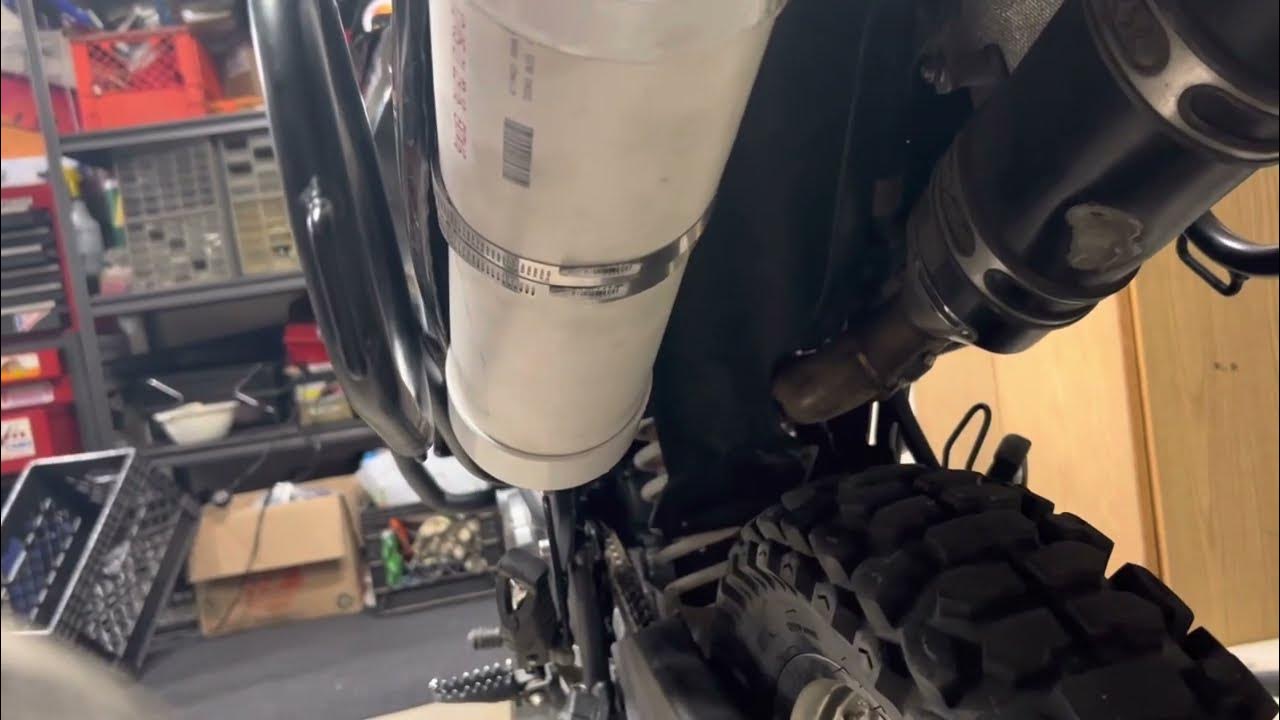 Kawasaki KLR 650 tool tube YouTube