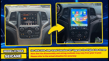Jeep Grand Cherokee SRT Screen Install (2014-2020) | Wireless CarPlay / Android Auto / Plug & Play