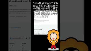 【Azure更新情報】OpenAI Whisper model in preview in Azure OpenAI service and Azure AI Speech