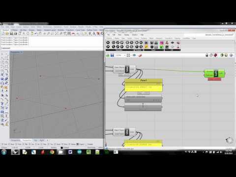 Grasshopper Tutorial:  from points to a lofted surface