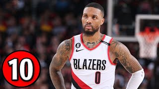 Damian Lillard Top 10 Plays of Career