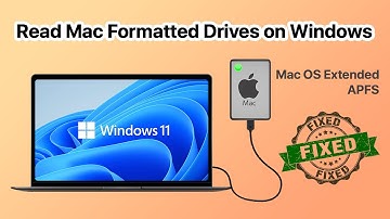 How to use Mac Formatted Drive on Windows without Formatting