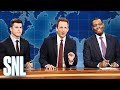 Weekend update really with seth meyers colin jost and michael che  snl