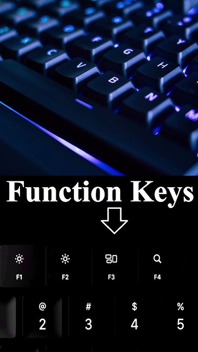 Keyboard 🔥All Function Keys //🖥️#Computer #Laptop #Functional Keys💯 ...
