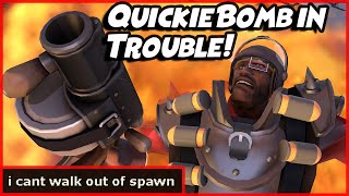 Quickiebomb Launcher In Trouble! Team Fortress 2 Demoman Gameplay