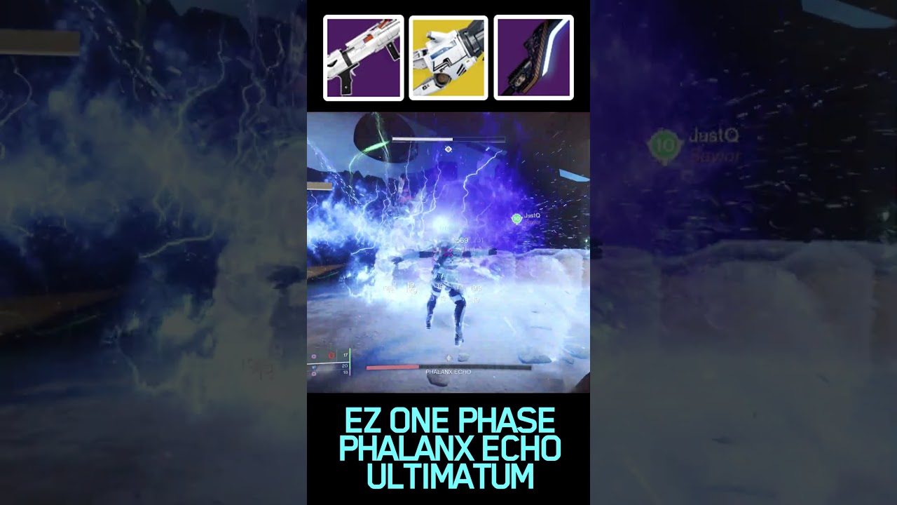 a triple titan bolt charge build for phalanx echo ultimatum prophecy  