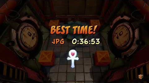 Crash Bandicoot - N. Sane Trilogy - Platinum Time Trial #17: Cortex Power - 36:53