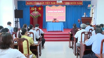 Thường trực Đảng ủy xã Long Hải, TP.HCM làm việc với bí thư 32 chi bộ trường học trên địa bàn xã