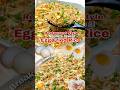 THE BEST EGG FRIED RICE RECIPE Healthy breakfast