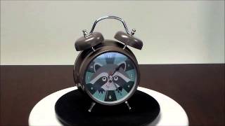 Streamline BTZ948 Nature Calls Raccoon II Animal Sounds Alarm Clock